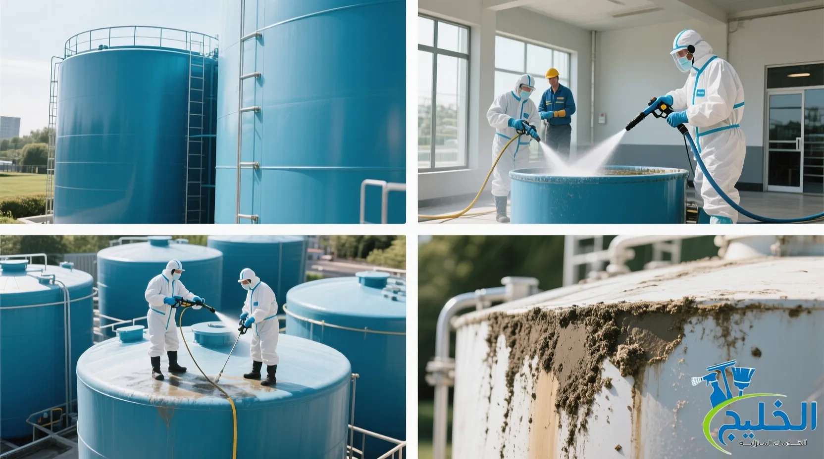 شركة تنظيف الخزانات في كلباء